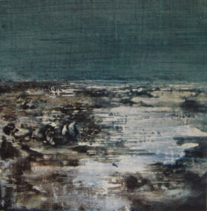 Peinture polaroid imaginaires papier toilé 27