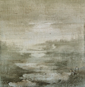 Peinture polaroid imaginaires papier toilé 11