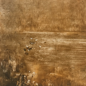 Peinture polaroid imaginaires papier toilé 48