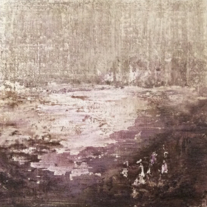 Peinture polaroid imaginaires papier toilé 12