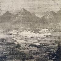 Peintures polaroid imaginaires 10x10 40