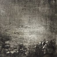 Peintures polaroid imaginaires 10x10 12