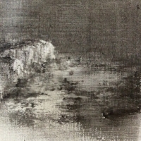 Peintures polaroid imaginaires 10x10 14
