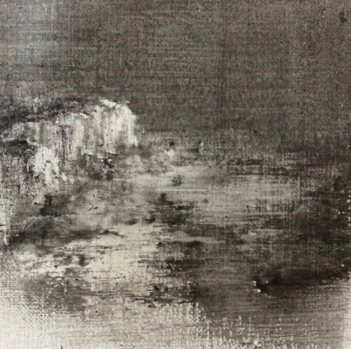 Peintures polaroid imaginaires 10x10 14