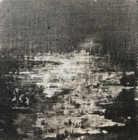 Peintures polaroid imaginaires 10x10 16