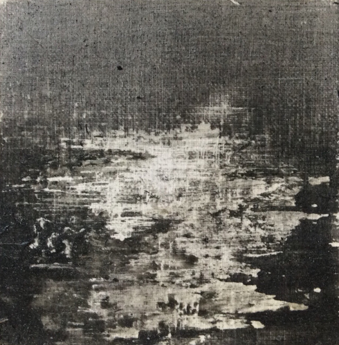 Peintures polaroid imaginaires 10x10 16