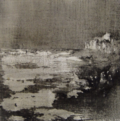 Peintures polaroid imaginaires 10x10 28