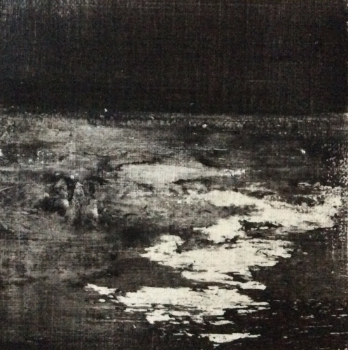 Peintures polaroid imaginaires 10x10 33