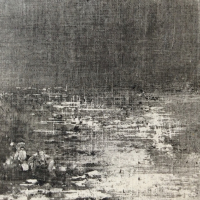 Peintures polaroid imaginaires 10x10 35