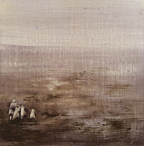 Peinture polaroid imaginaires papier toilé 20