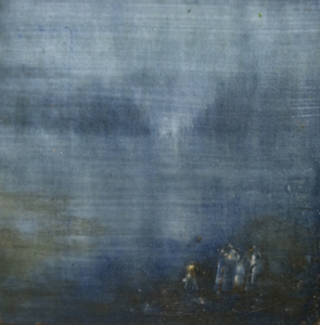 Peinture polaroid imaginaires papier toilé 29