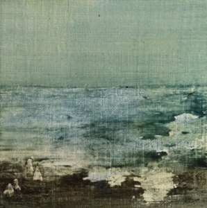 Peinture polaroid imaginaires papier toilé 33