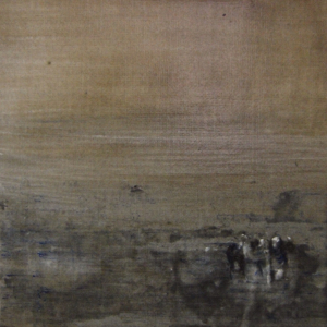 Peinture polaroid imaginaires papier toilé 35