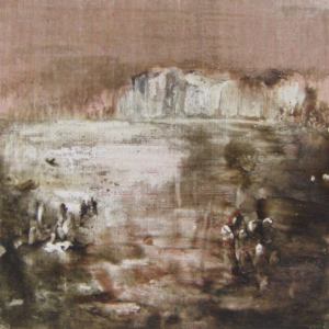 Peinture polaroid imaginaires papier toilé 51