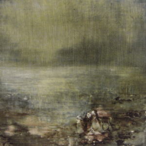 Peinture polaroid imaginaires papier toilé 36