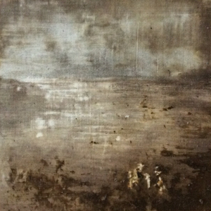 Peinture polaroid imaginaires papier toilé 40