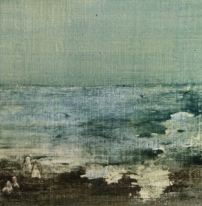 Peinture polaroid imaginaires papier toilé 22