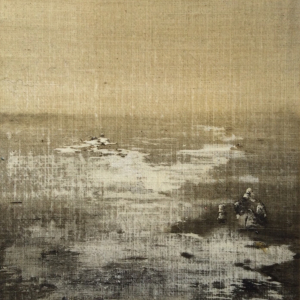 Peinture polaroid imaginaires papier toilé 24