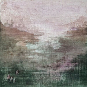 Peinture polaroid imaginaires papier toilé 42