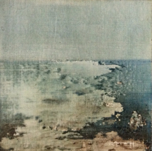 Peinture polaroid imaginaires papier toilé 19