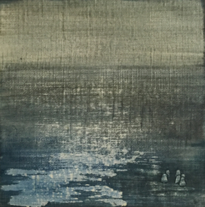 Peinture polaroid imaginaires papier toilé 49