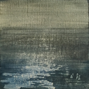 Peinture polaroid imaginaires papier toilé 49