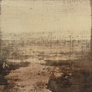 Peinture polaroid imaginaires papier toilé 04