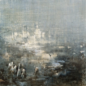 Peinture polaroid imaginaires papier toilé 60