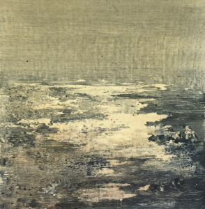 Peinture polaroid imaginaires papier toilé 09