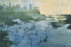 Tempera sur papier toilé 30x30 cm 01