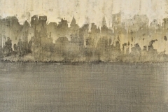 Tempera sur papier toilé 30x30 cm 03