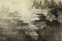 Tempera sur papier toilé 30x30 cm 19