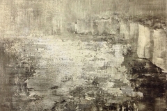 Tempera sur papier toilé 30x30 cm 14