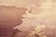 Tempera sur papier toilé 30x30 cm 33