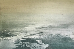 Tempera sur papier toilé 30x30 cm 38